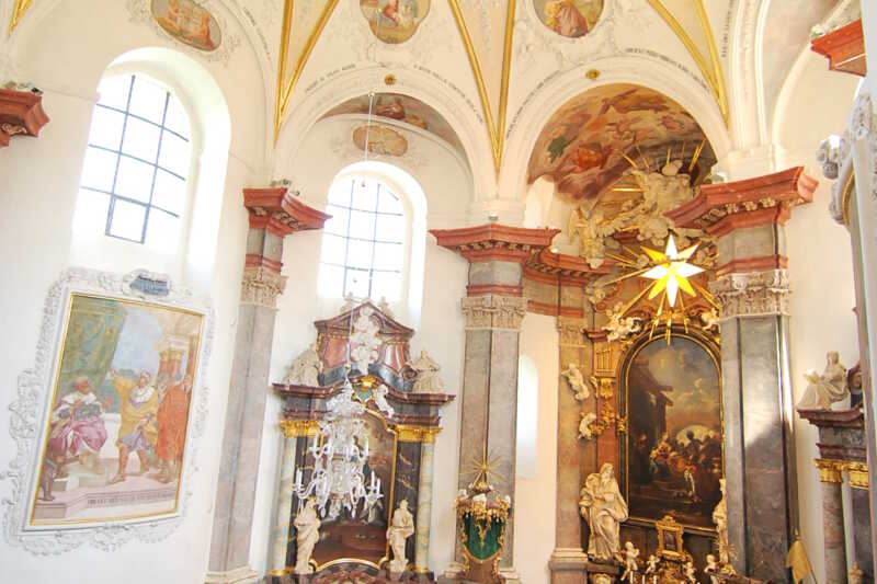 Smiřice - interiér kostela