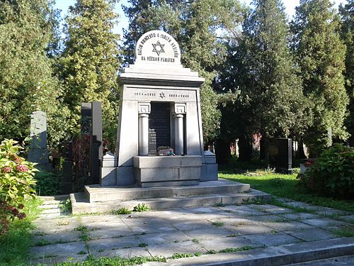 Památník na židovském hřbitově v Prostějově