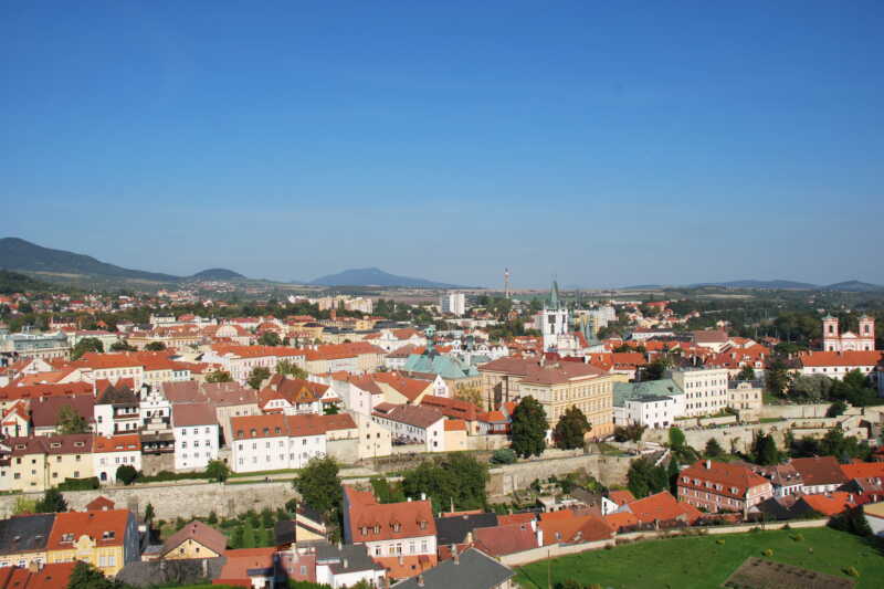 Jedno z litoměřických panoramat