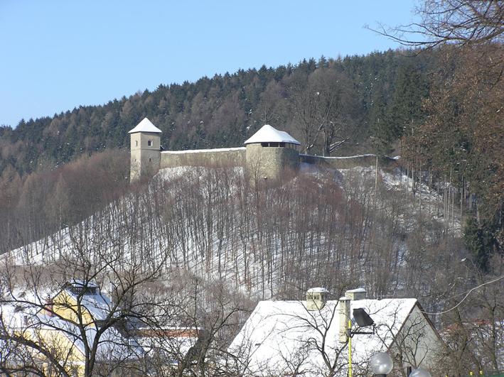 Hrad v zimě