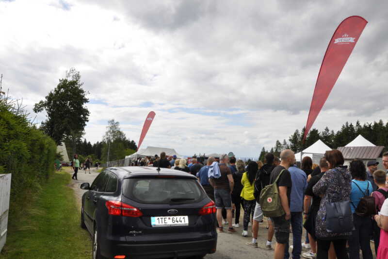 Fronta před vstupoem byla dlouhá, předlouhá, ale trpělivost sevyplatila
